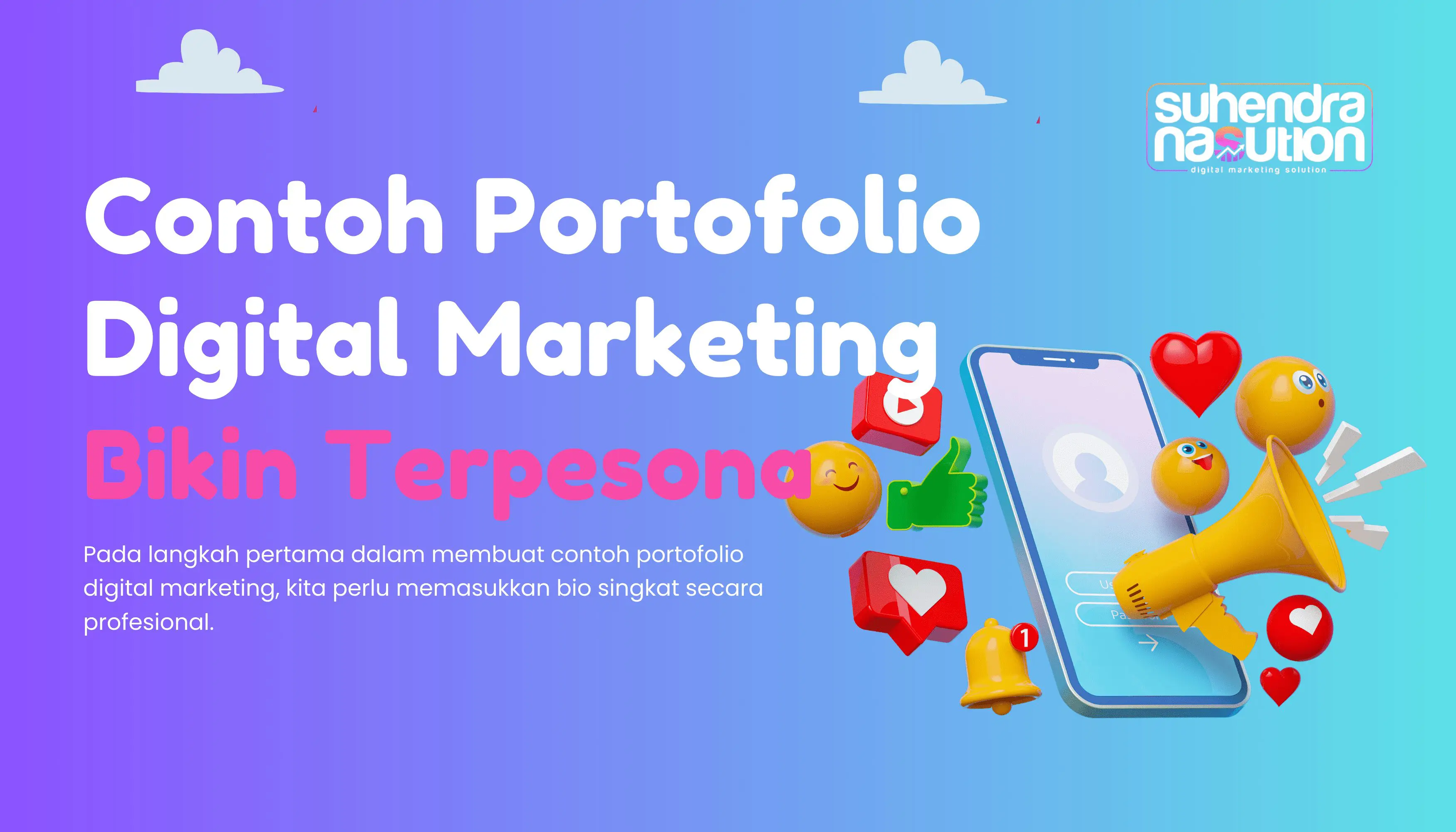 contoh portofolio digital marketing